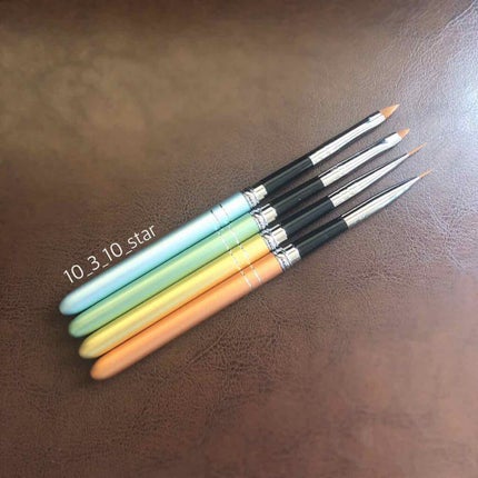 ネイル工房オリジナルジェルネイルブラシzecca筆 /ネイル工房/ネイル用品を使ったクチコミ(1枚目)