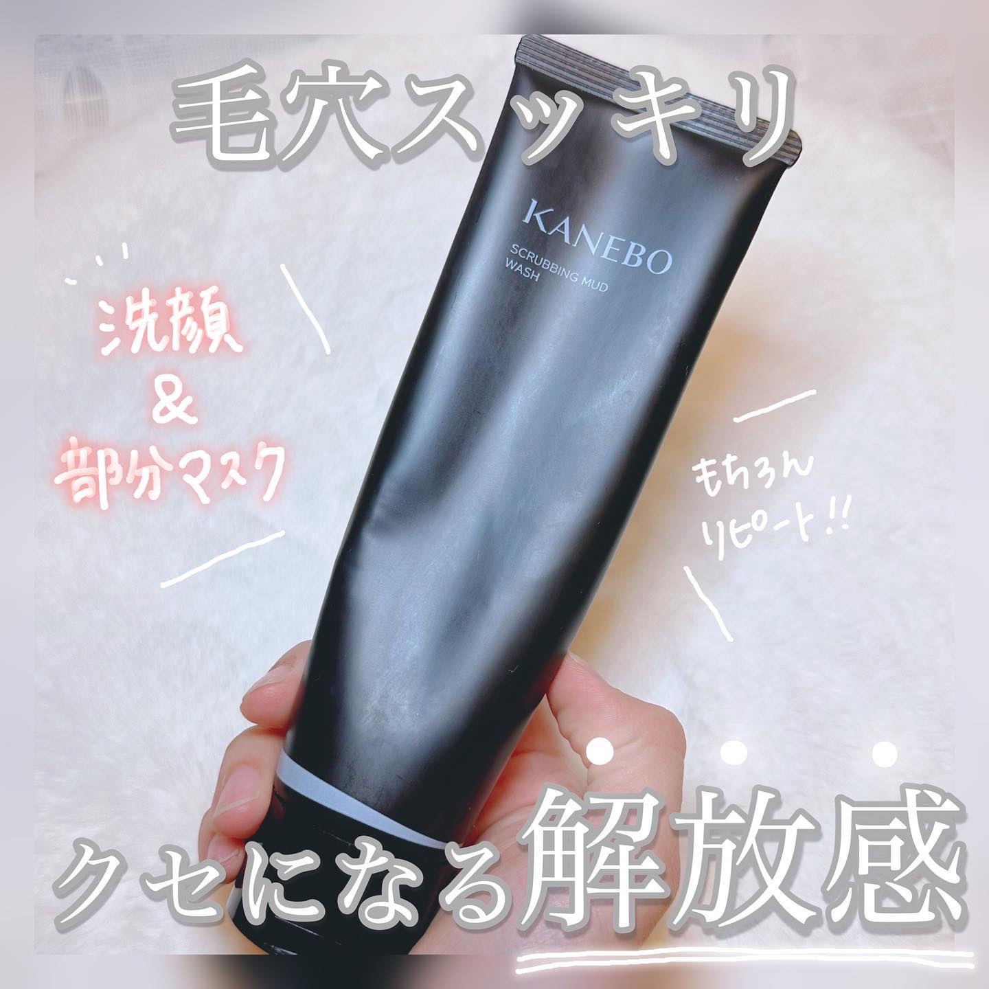 スクラビング　マッド　ウォッシュ/KANEBO/洗顔フォームを使ったクチコミ（1枚目）