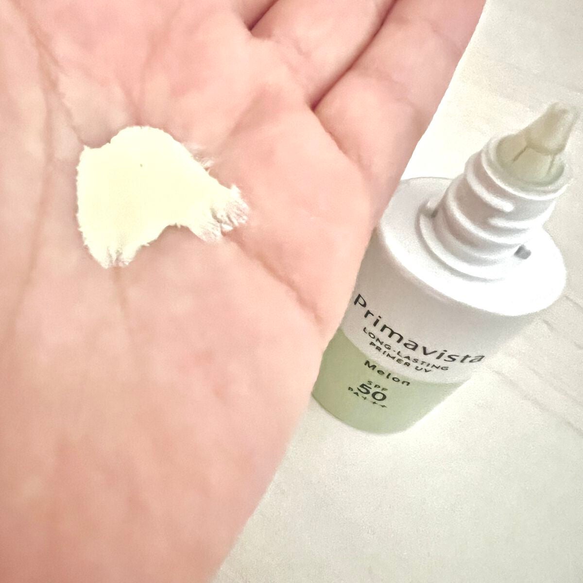 スキンプロテクトベース<皮脂くずれ防止>SPF50/プリマヴィスタ/化粧下地を使ったクチコミ(2枚目)