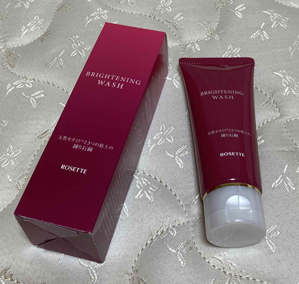 素肌美システム ブライトニングウォッシュ/ロゼット/洗顔フォームを使ったクチコミ（1枚目）