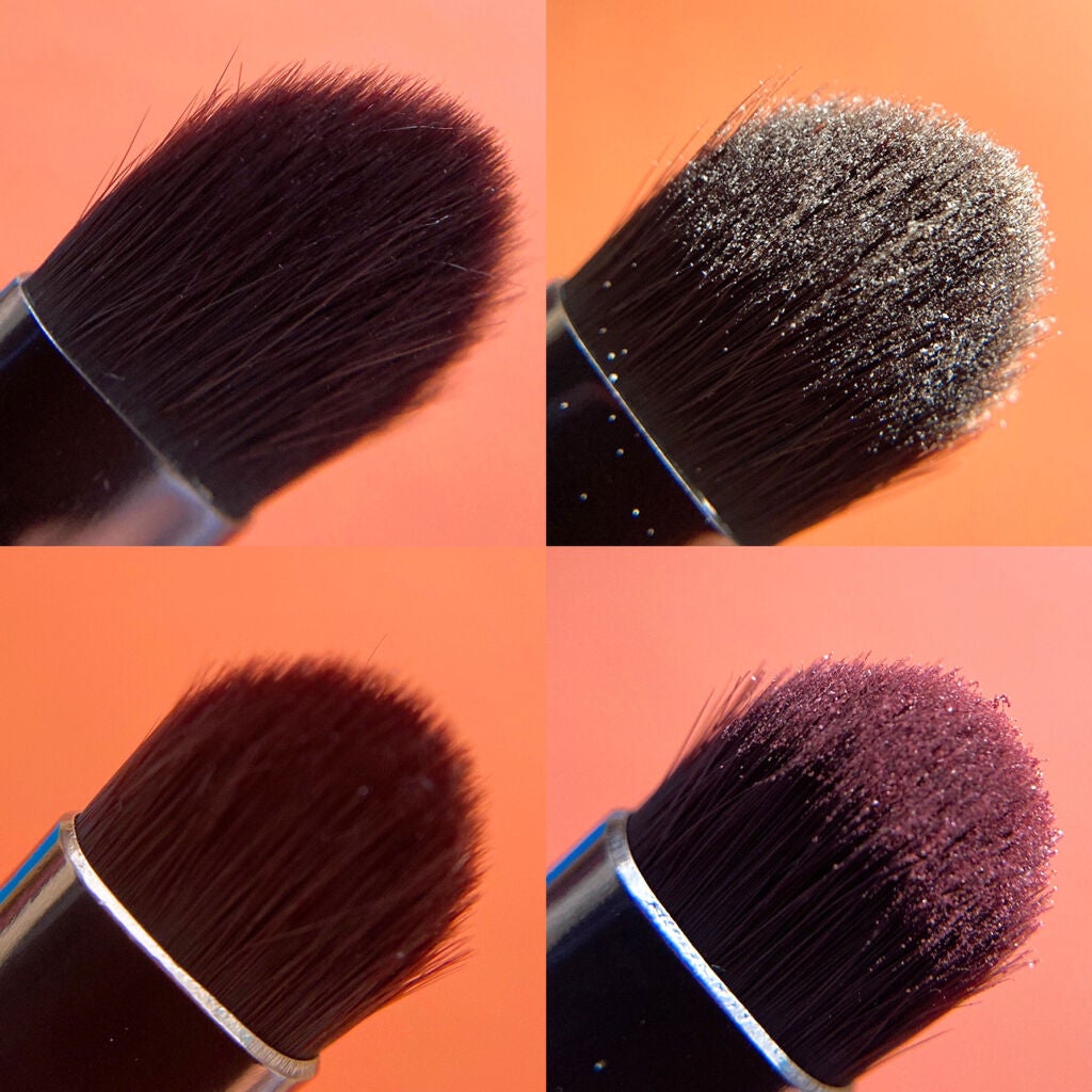 アイシャドウブラシ M/excel/メイクブラシを使ったクチコミ(7枚目)