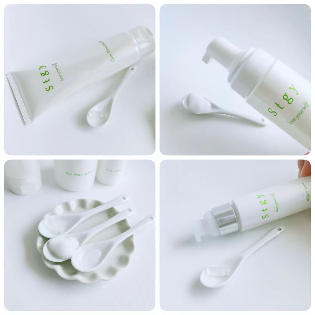 オールスキンセラム/Stgy/美容液を使ったクチコミ（3枚目）