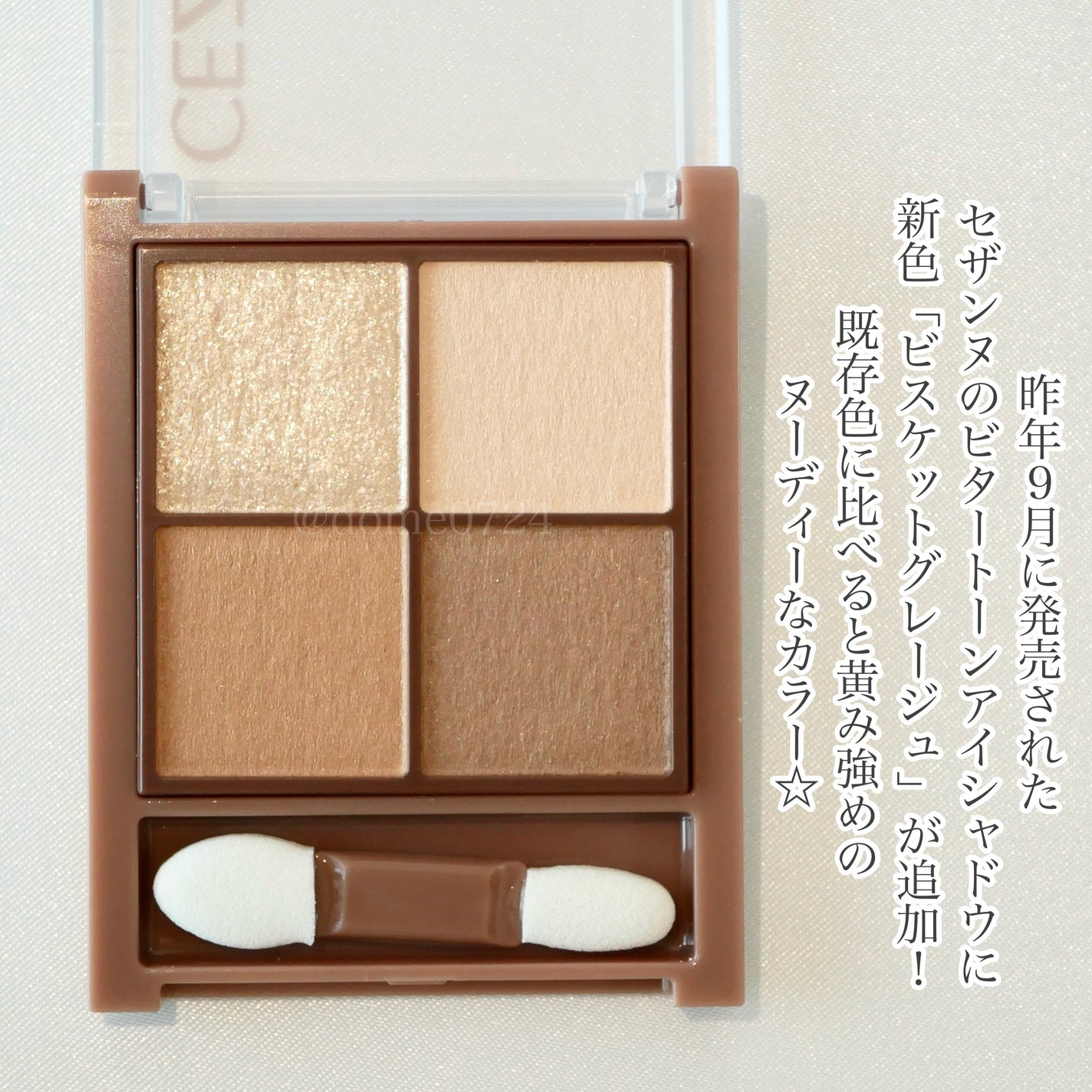 ビタートーンアイシャドウ/CEZANNE/パウダーアイシャドウを使ったクチコミ(2枚目)