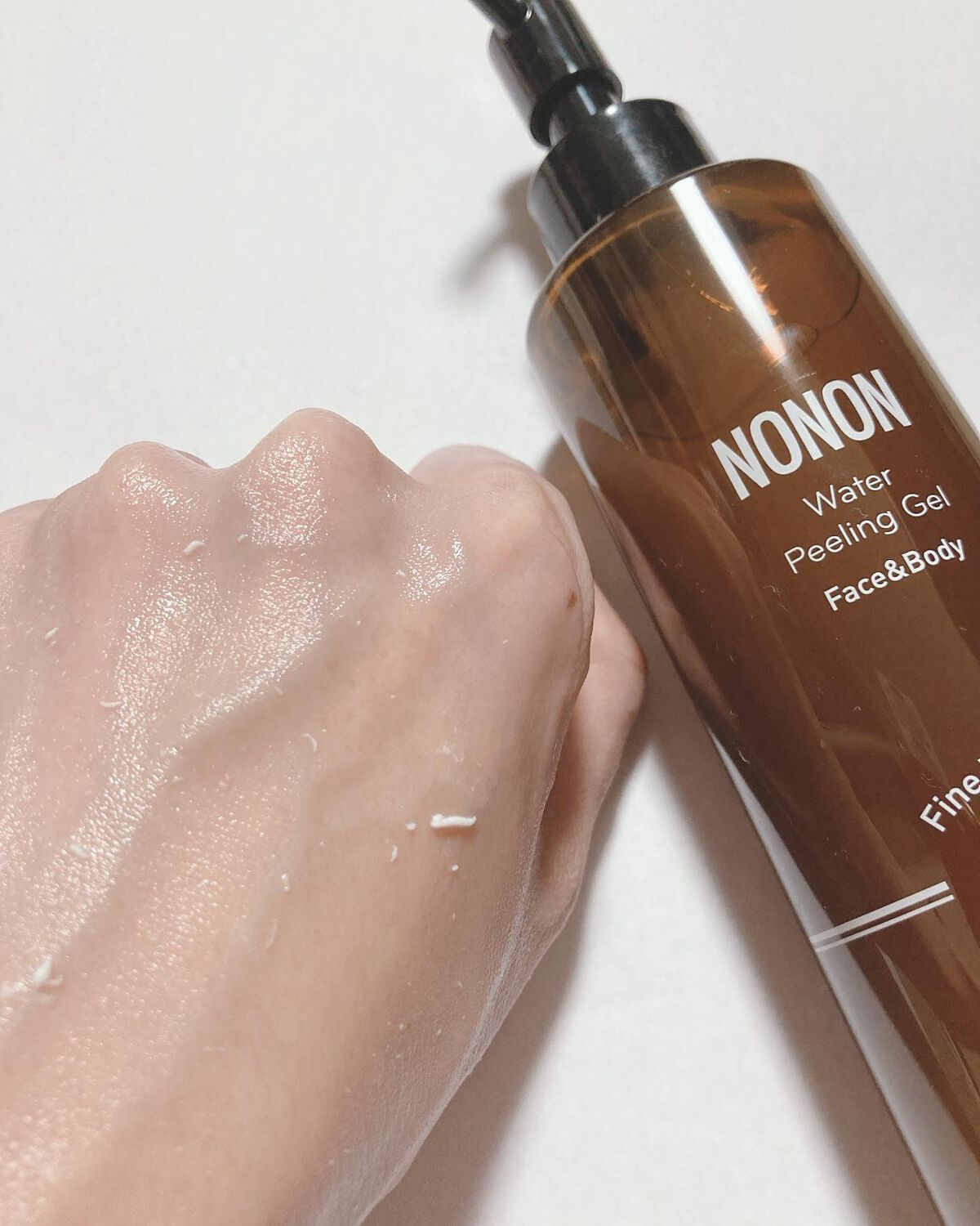 全身角質クリアゲル/NONON(ノンノン)/ピーリングを使ったクチコミ(8枚目)