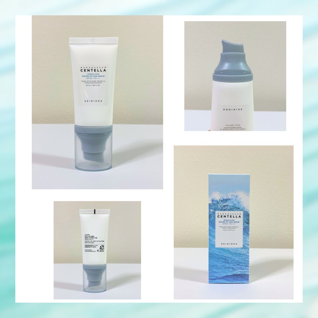 ヒアルーシカ ウォーターフィット サンセラム/SKIN1004/日焼け止めローションを使ったクチコミ(3枚目)