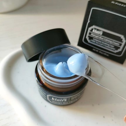 ミッドナイトブルーカーミングクリーム/Klairs/フェイスクリームを使ったクチコミ(4枚目)