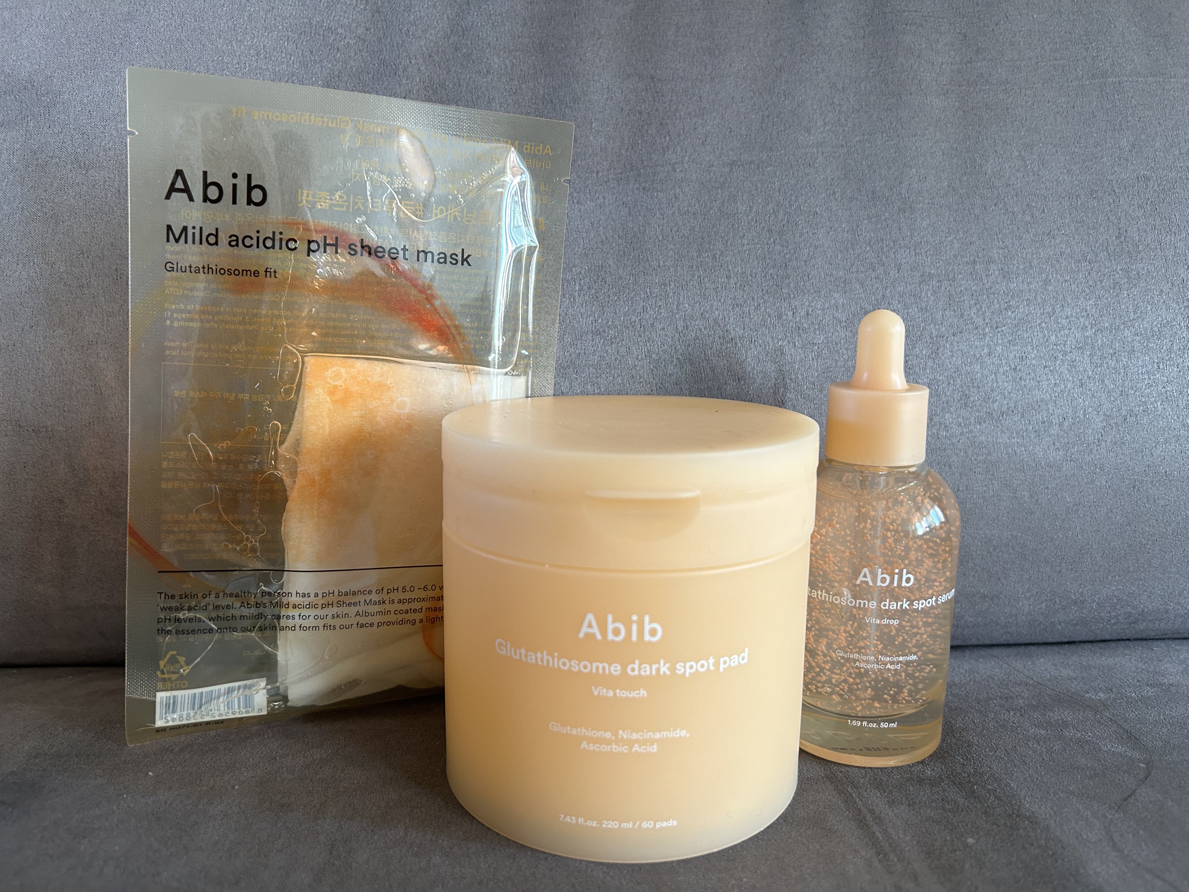 グルタチオンソームダークスポットパッドビタタッチ/Abib /トナーパッドを使ったクチコミ（2枚目）