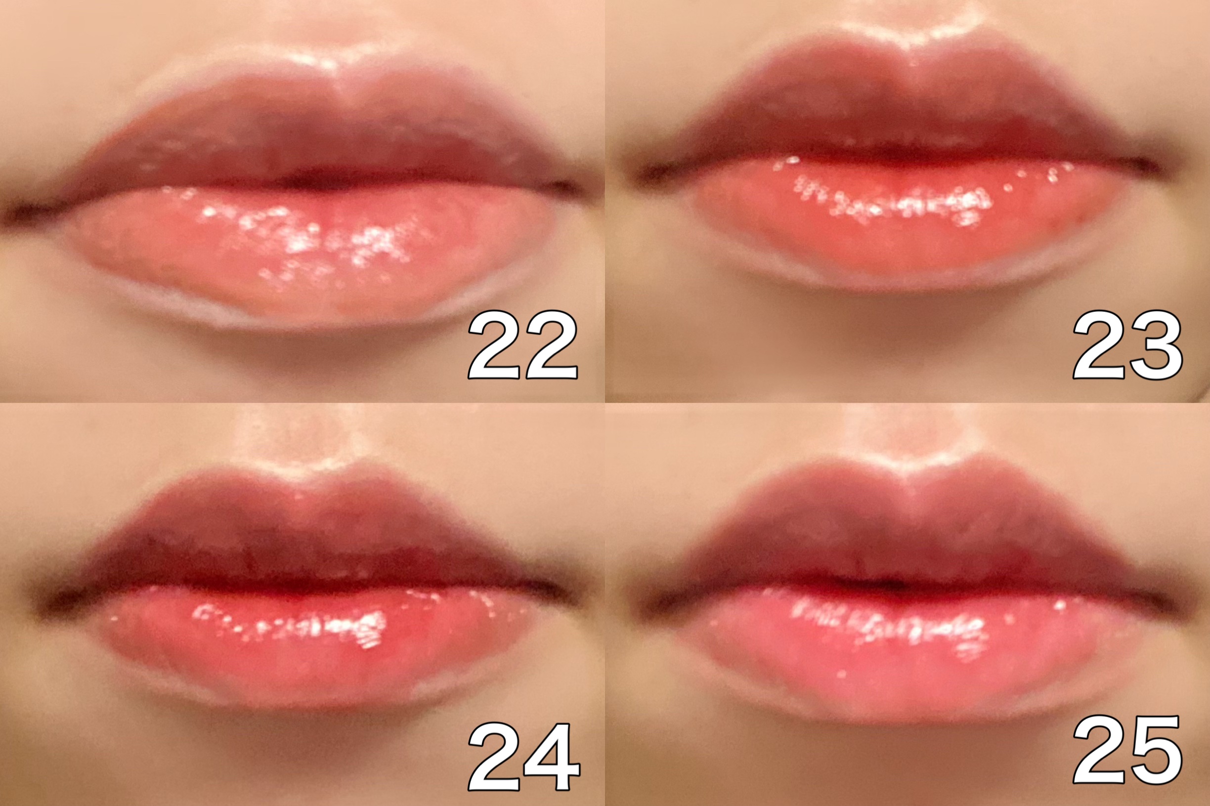 ジューシーラスティングティント/rom&nd/リップティントを使ったクチコミ（2枚目）