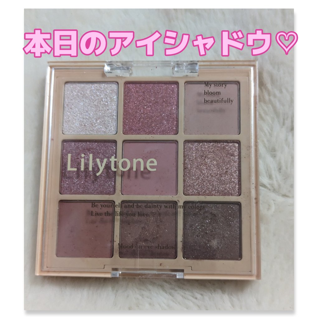ムードオンアイシャドウ/Lilytone/アイシャドウパレットを使ったクチコミ（1枚目）