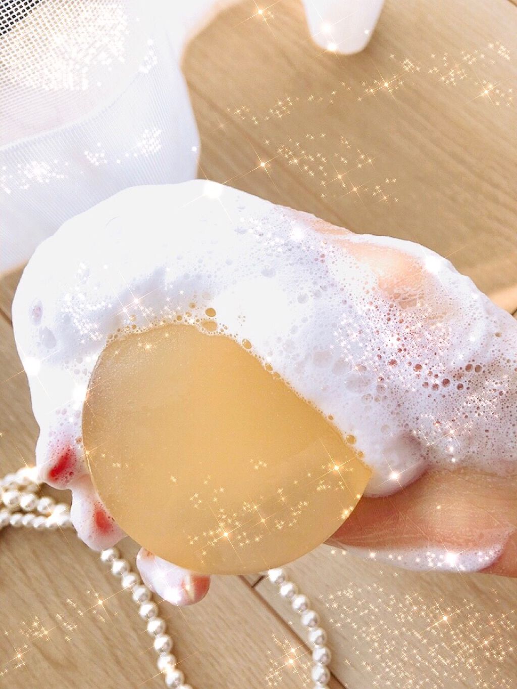 もややい on LIPS 「原末石鹸HIRONDELLESORP✨高級美容成分たっぷりの..」(2枚目)