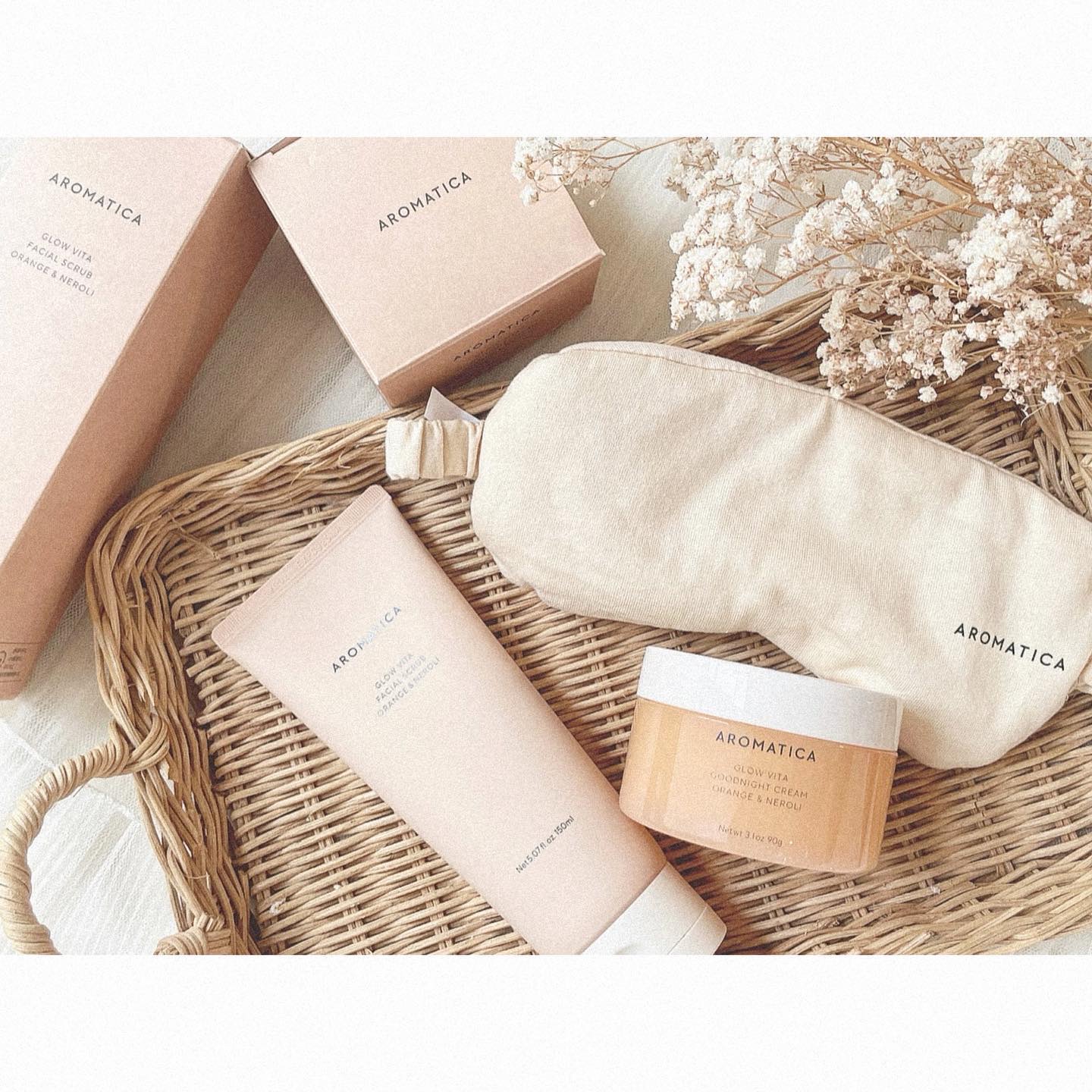 グロービタ フェイシャルスクラブ オレンジ＆ネロリ/AROMATICA/スクラブ・ゴマージュを使ったクチコミ（1枚目）