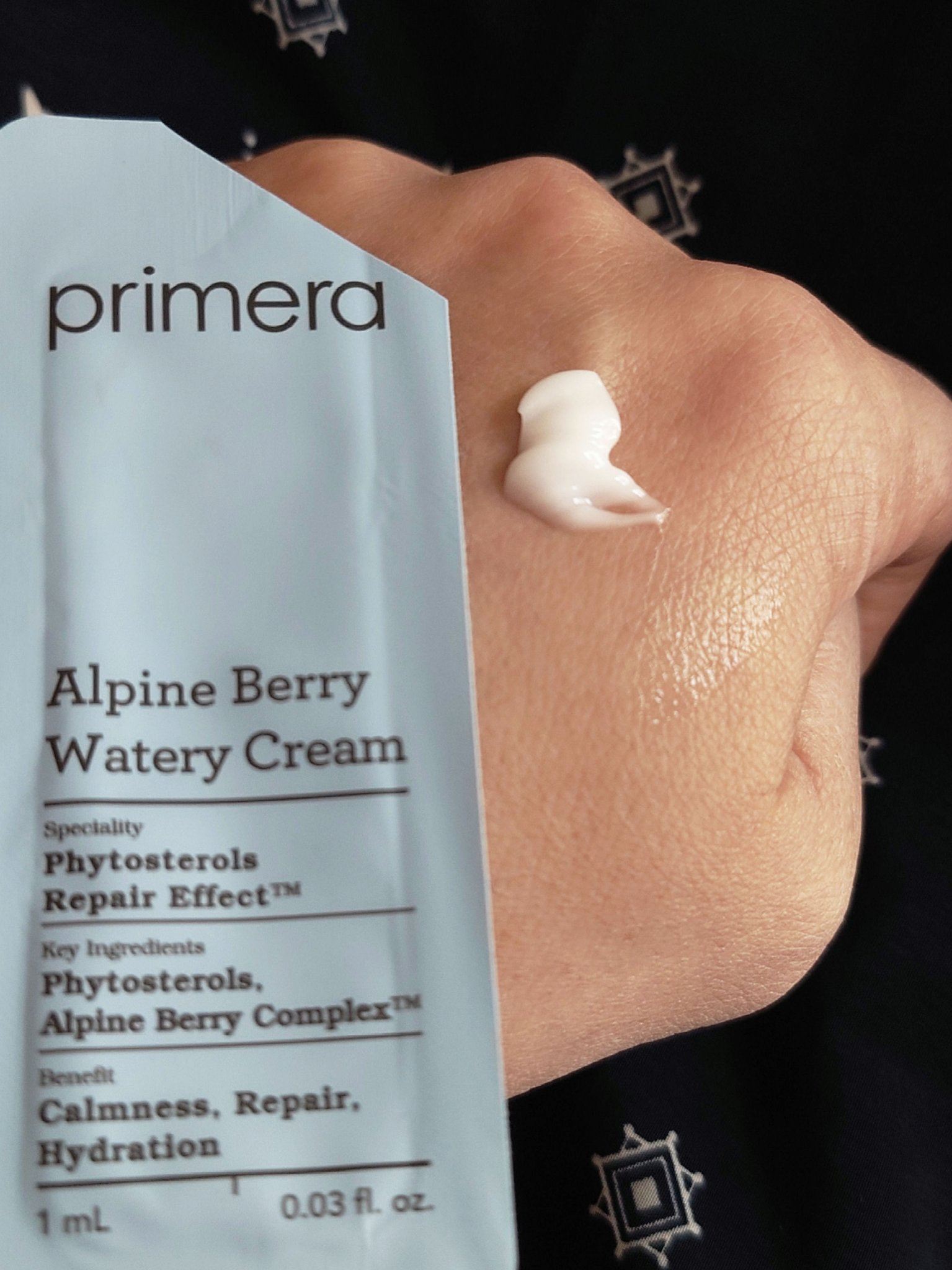 アルパインベリーウォータークリーム 50ml/primera/フェイスクリームを使ったクチコミ（2枚目）