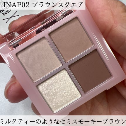 アンドバイロムアンド メロウアイパレット/&nd by rom&nd/アイシャドウパレットを使ったクチコミ(4枚目)