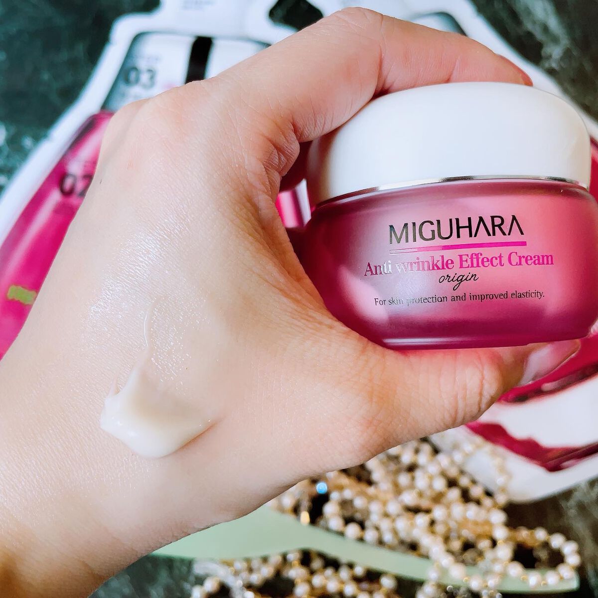 アンチリンクルエフェクトアンプルオリジン/MIGUHARA/美容液を使ったクチコミ(7枚目)