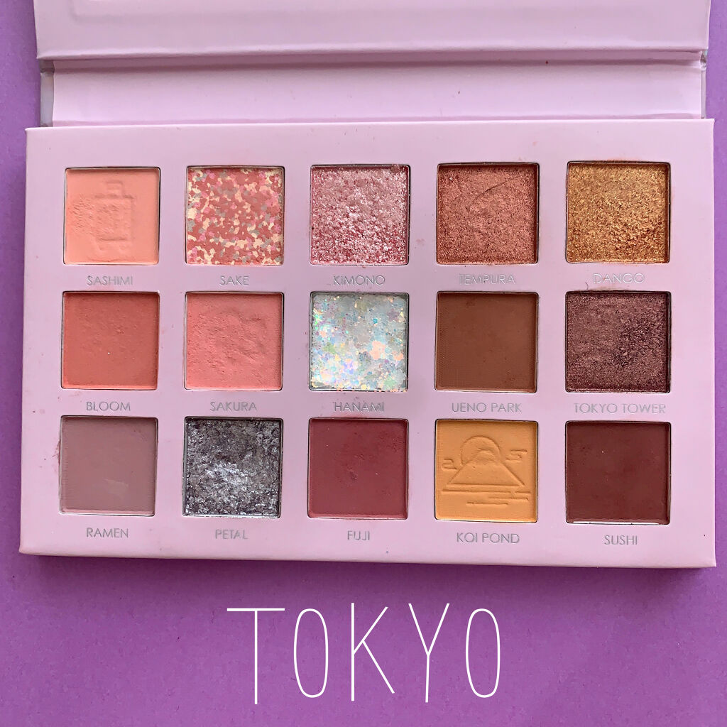 GO TRAVEL 15色アイシャドウパレット/FOCALLURE/アイシャドウパレットを使ったクチコミ（3枚目）