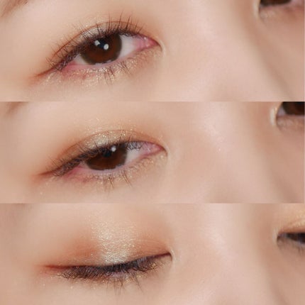 ラメシャワーシャドウ/funme+ME/ジェル・クリームアイシャドウを使ったクチコミ(4枚目)