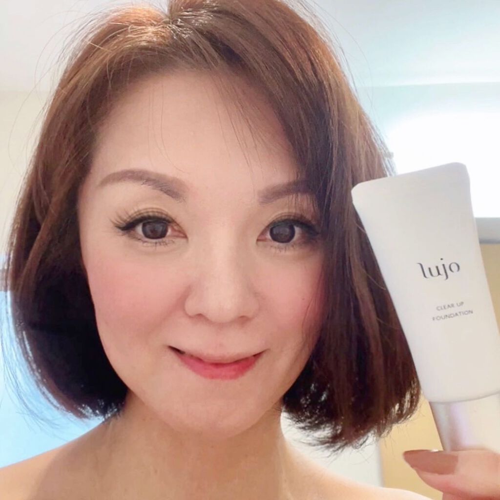 クリアアップ ファンデーション/lujo/クリーム・エマルジョンファンデーションを使ったクチコミ(2枚目)
