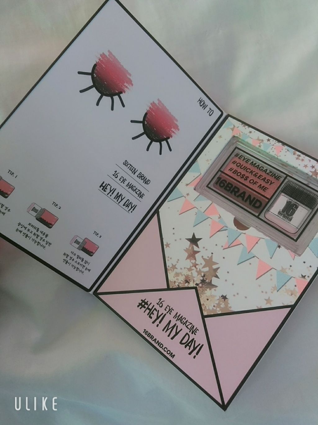 16 EYE MAGAZINE/16BRAND/アイシャドウパレットを使ったクチコミ(2枚目)