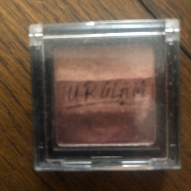 UR GLAM　GRADATION EYESHADOW バーガンディ/U R GLAM/パウダーアイシャドウを使ったクチコミ（1枚目）