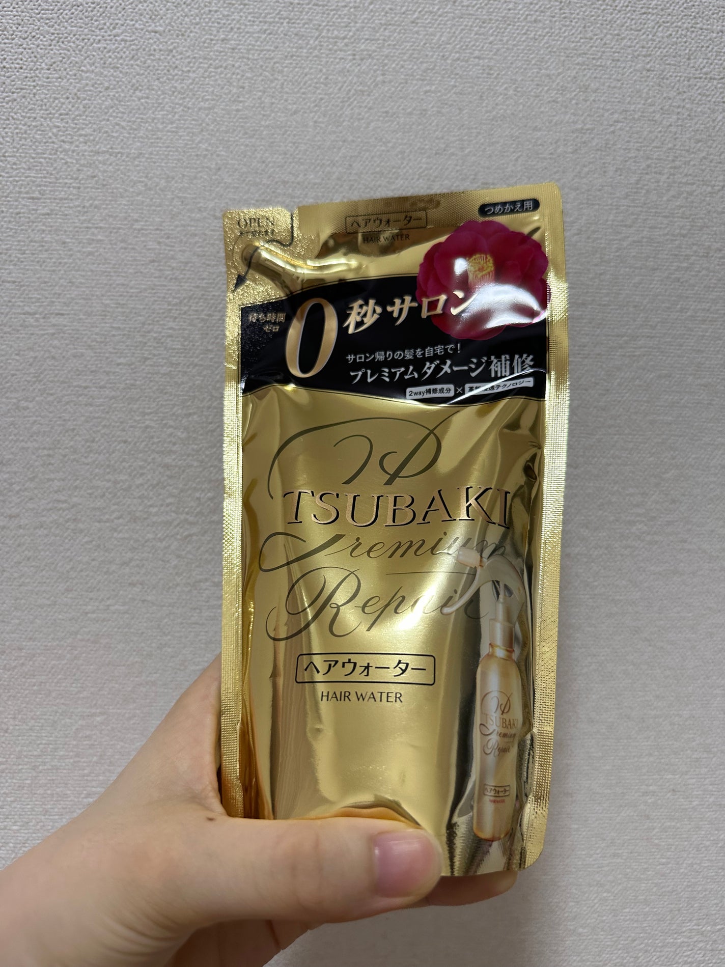 プレミアムリペア ヘアウォーター/TSUBAKI/アウトバストリートメントを使ったクチコミ(1枚目)