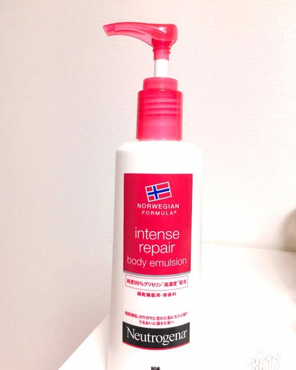 ノルウェー フォーミュラ インテンスリペア ボディ エマルジョン/Neutrogena/ボディローションを使ったクチコミ(1枚目)