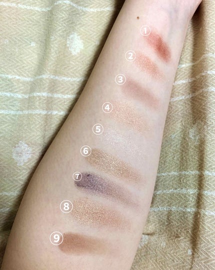 UR GLAM BLOOMING EYE COLOR PALETTE/U R GLAM/アイシャドウパレットを使ったクチコミ(3枚目)