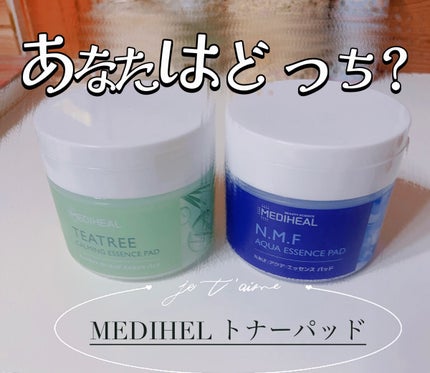 ティーツリーカーミングエッセンスパッド/MEDIHEAL/トナーパッドを使ったクチコミ(1枚目)