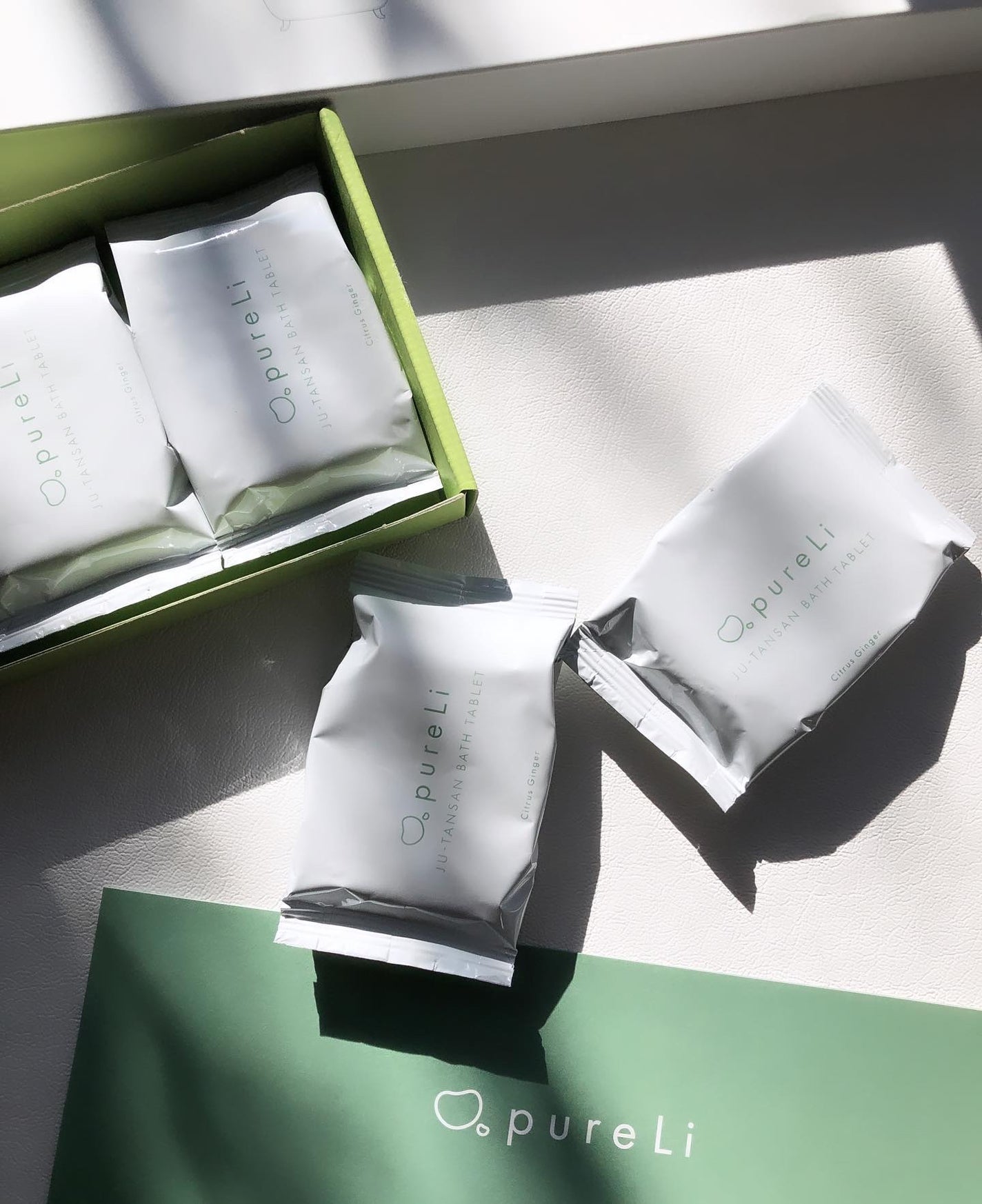 重炭酸バスタブレット/pureLi/炭酸系入浴剤を使ったクチコミ(3枚目)