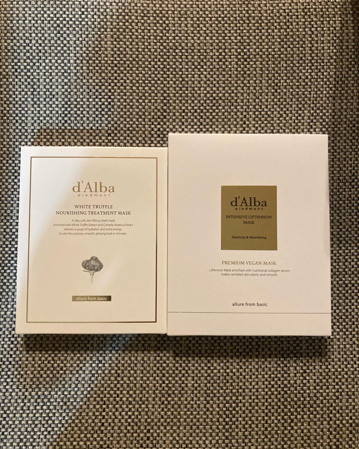 ホワイトトリュフナリシングトリートメントマスク/ダルバ/シートマスク・パックを使ったクチコミ（1枚目）