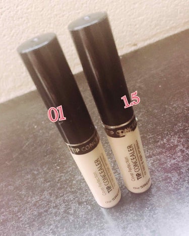 thatSAME ザセム
TIP CONCEALER 01番1.5番  ¥500

最近はドンキでも売っているのを見るのですが店舗だと700円ぐらいで高いので
ネットだと2本で千円行かないくらいだったの