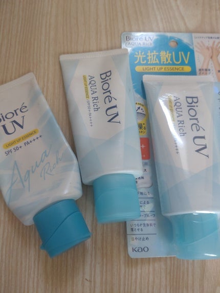 ビオレUV アクアリッチ ライトアップエッセンス/ビオレ/日焼け止めクリームを使ったクチコミ(1枚目)