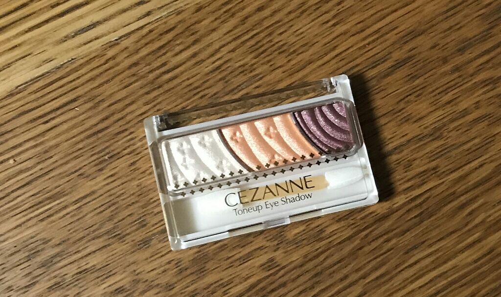 トーンアップアイシャドウ/CEZANNE/アイシャドウパレットを使ったクチコミ(1枚目)