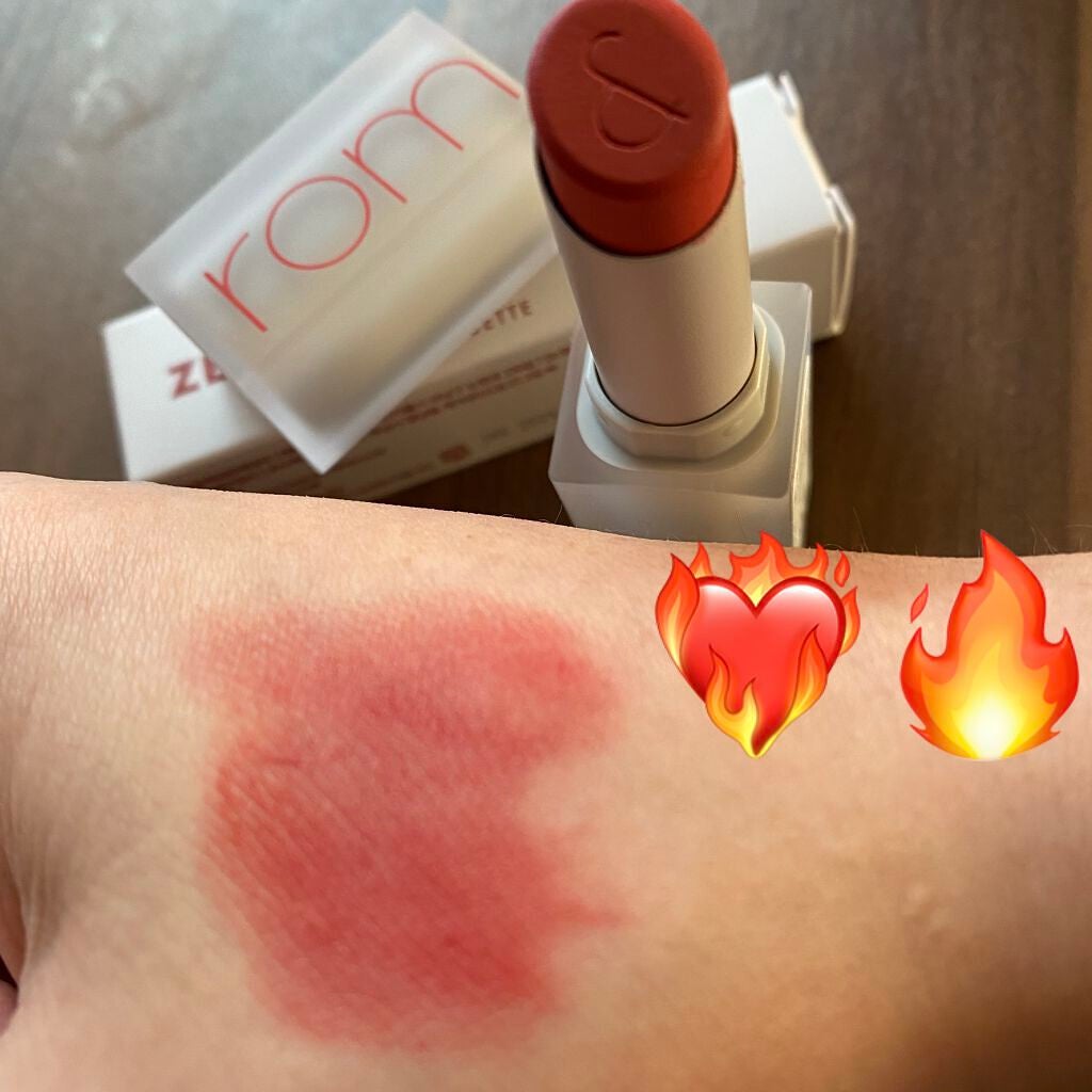 ゼロマットリップスティック/rom&nd/口紅を使ったクチコミ(1枚目)