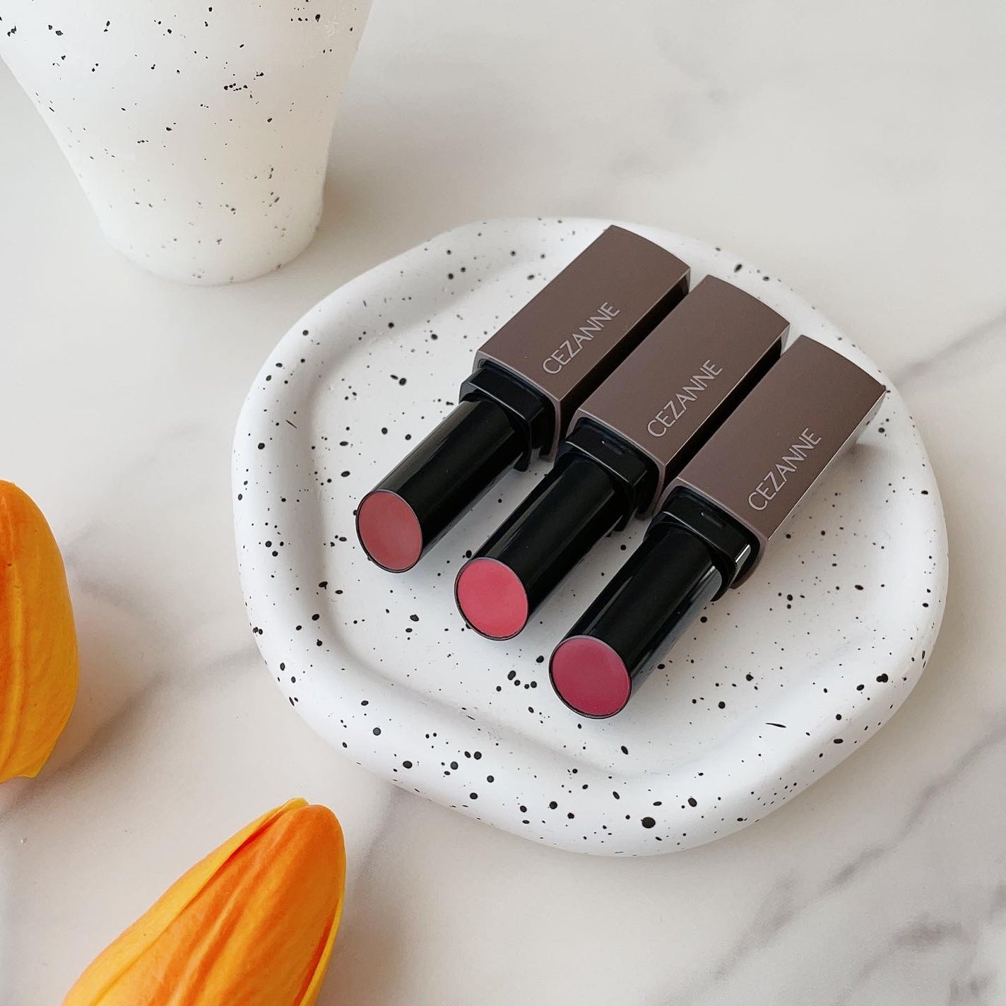 リップカラーシールド/CEZANNE/口紅を使ったクチコミ(2枚目)