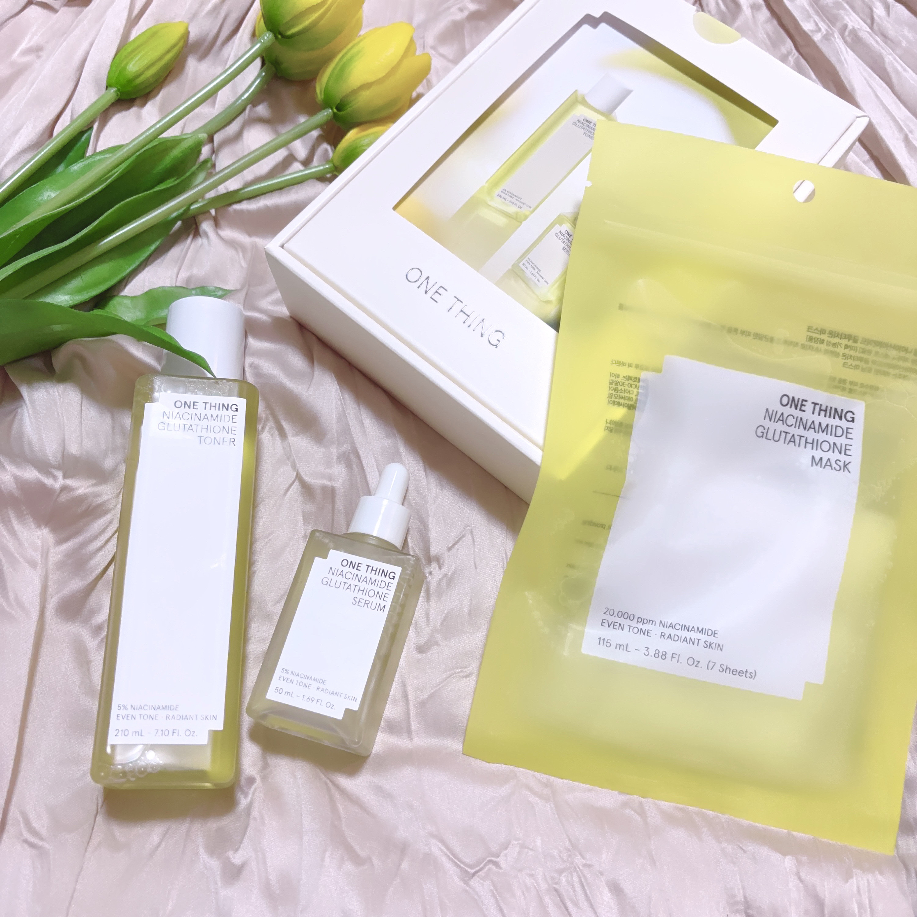 ナイアシンアミドグルタチオンセラム/ONE THING/美容液を使ったクチコミ（1枚目）