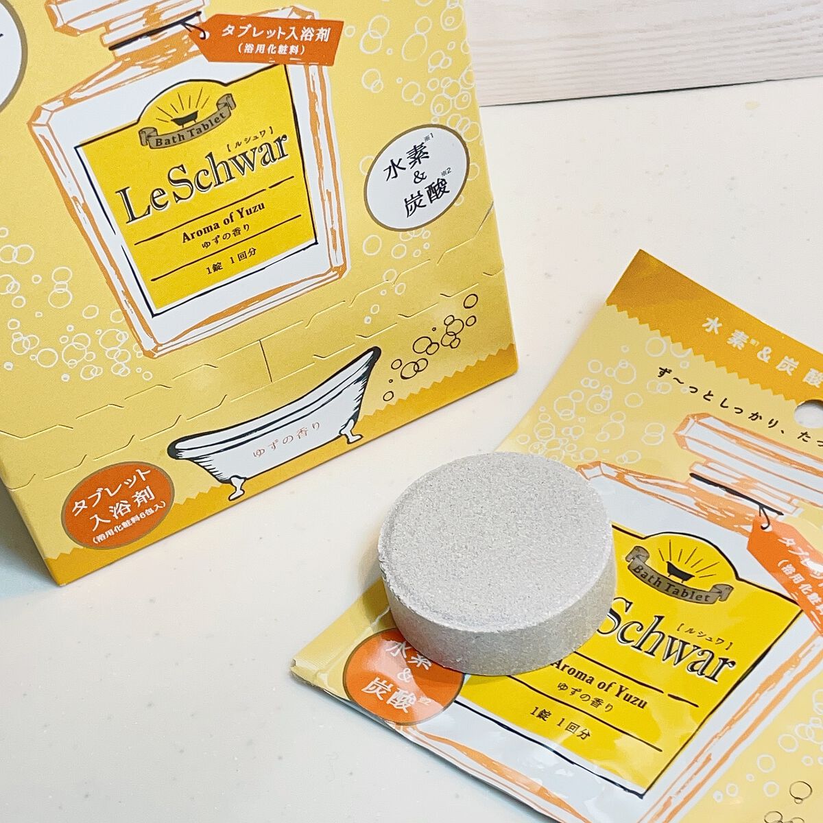 ルシュワ/LeSchwar/Dr. Choi's Solution/炭酸系入浴剤を使ったクチコミ(3枚目)