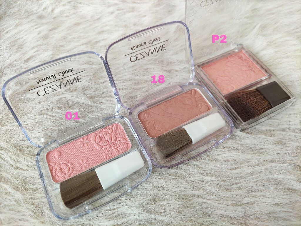 ナチュラル チークN/CEZANNE/パウダーチークを使ったクチコミ(1枚目)