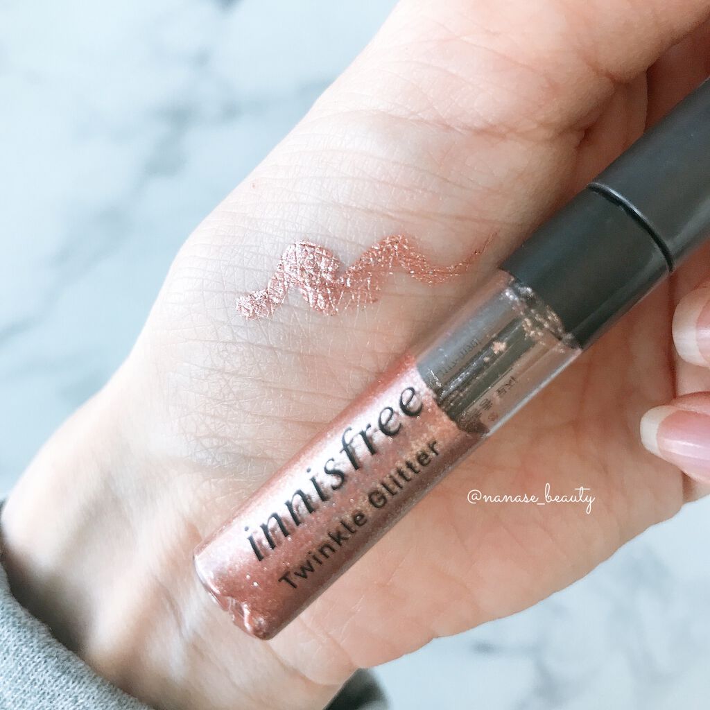 トゥインクル グリッター/innisfree/リキッドアイライナーを使ったクチコミ(3枚目)