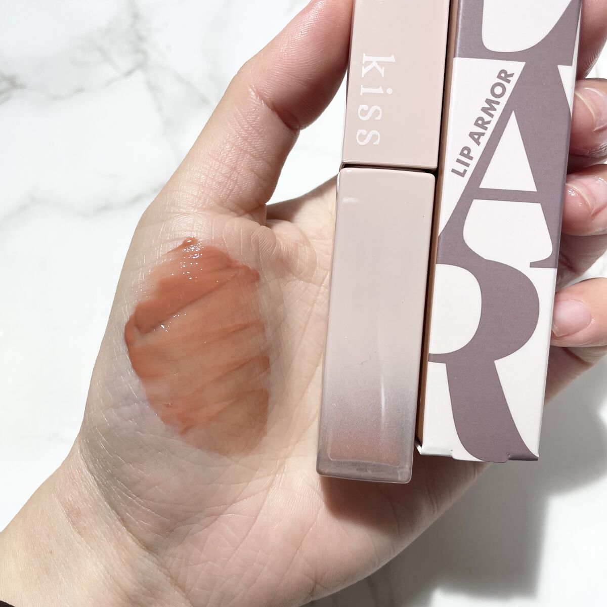 リップアーマー/KiSS/口紅を使ったクチコミ（3枚目）