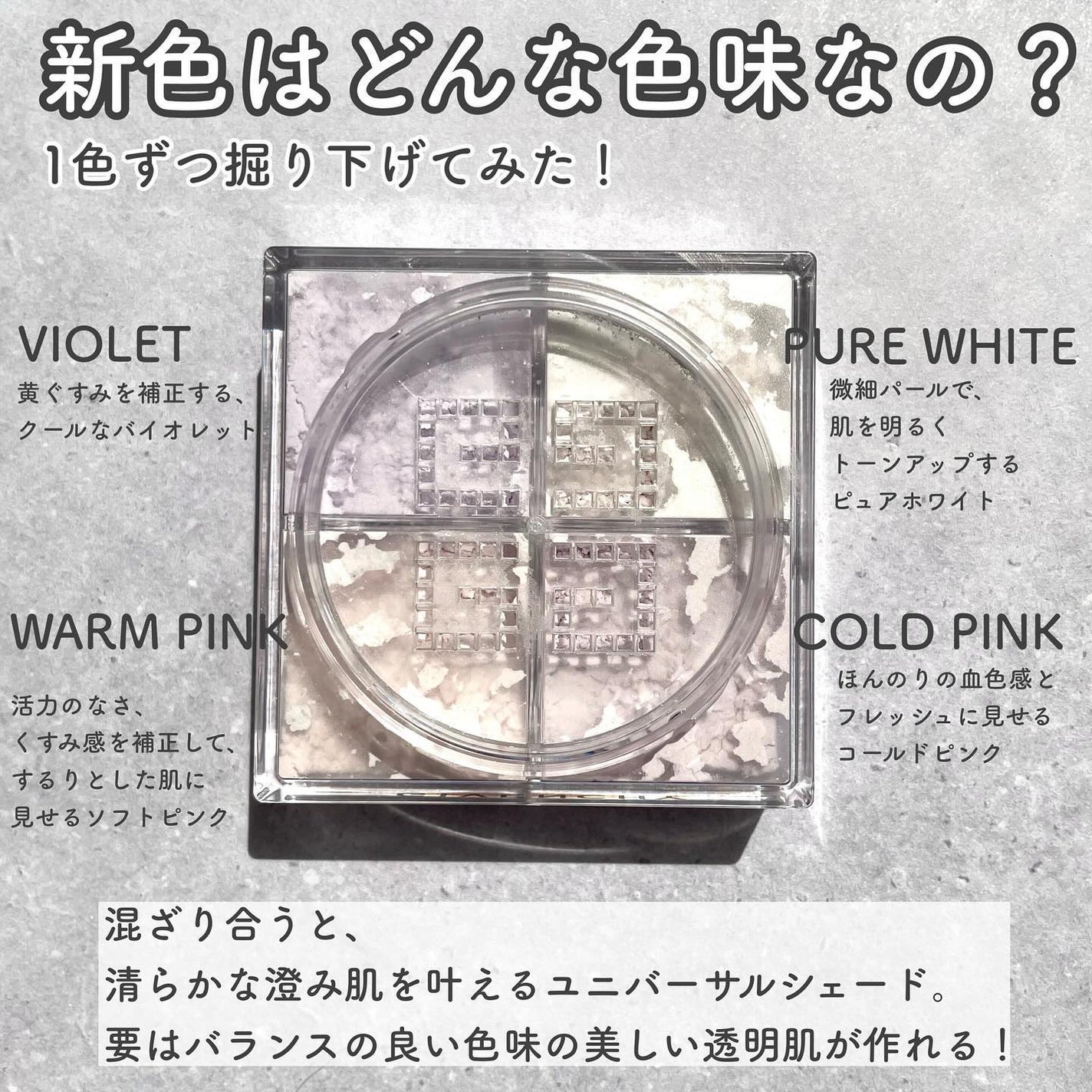 プリズム・リーブル/GIVENCHY/ルースパウダーを使ったクチコミ(4枚目)