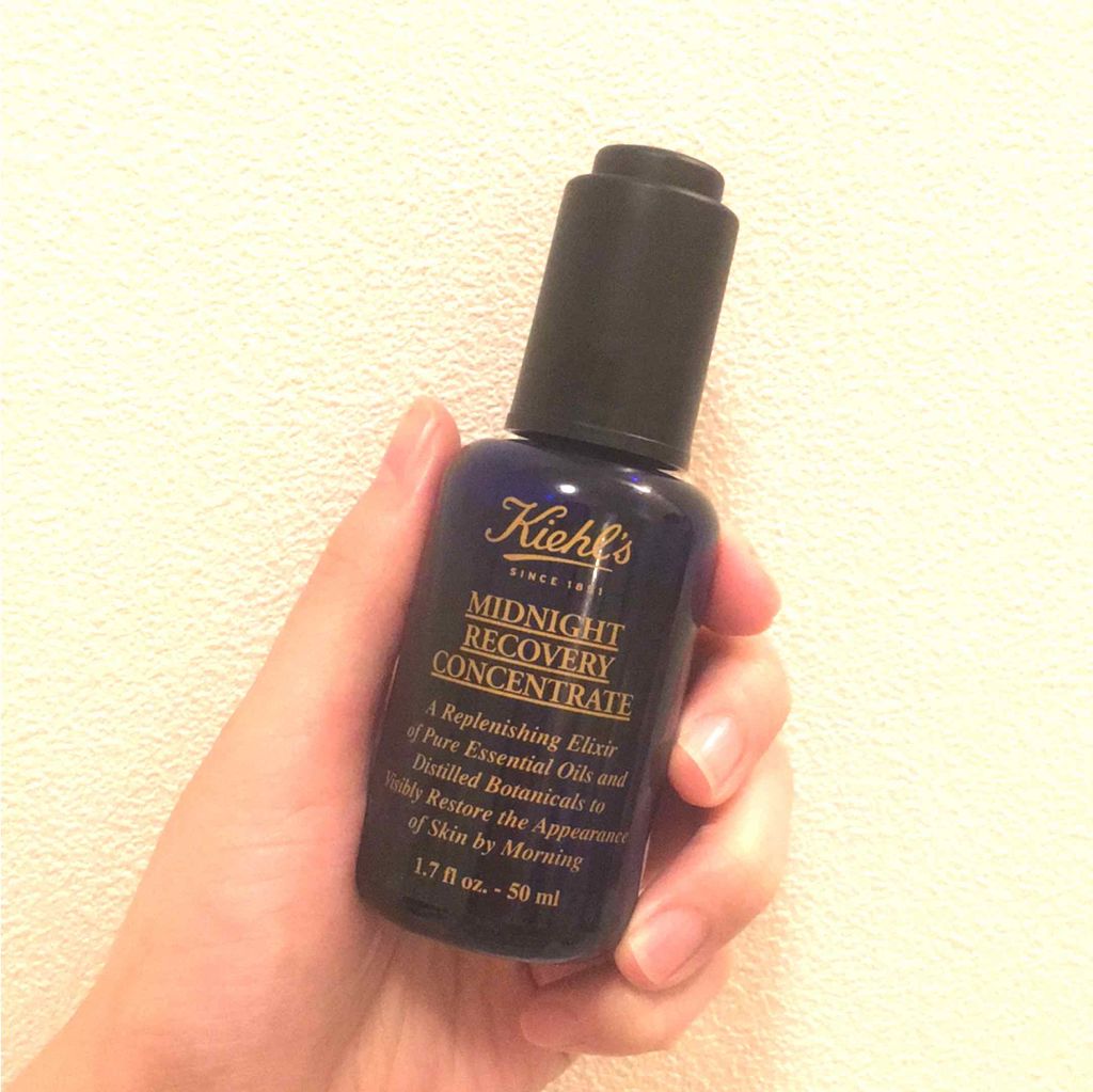 キールズ ミッドナイトボタニカル コンセントレート/Kiehl's/フェイスオイルを使ったクチコミ（1枚目）