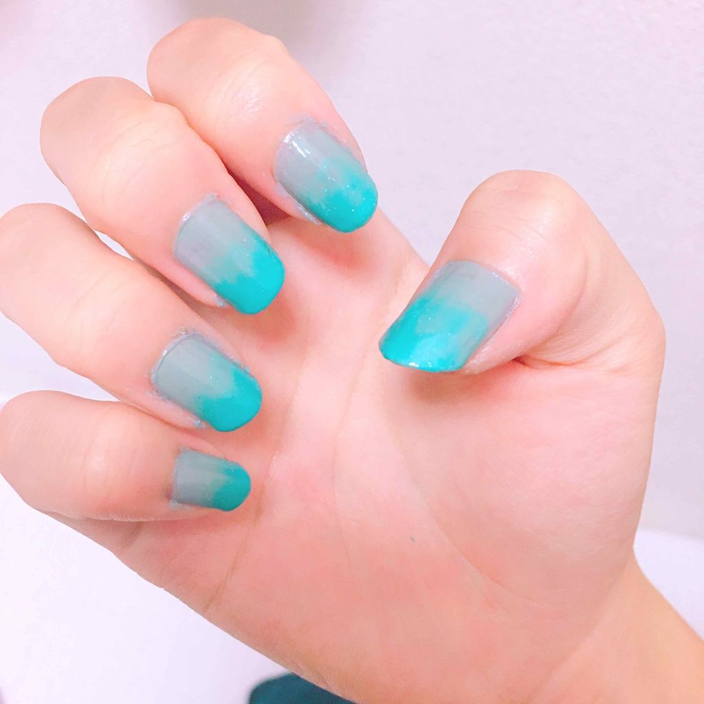 Pa ネイルカラー Pa Nail Collectiveを使った口コミ 海色グラデーションネイル 特におすすめなの By てぃりあ Lips