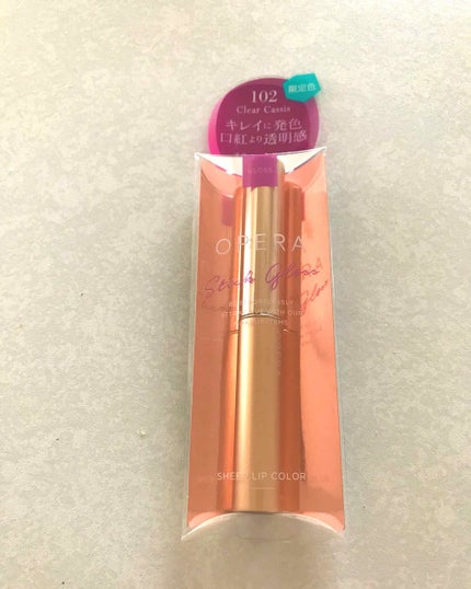 オペラ シアーリップカラー RN/OPERA/リップグロスを使ったクチコミ(1枚目)