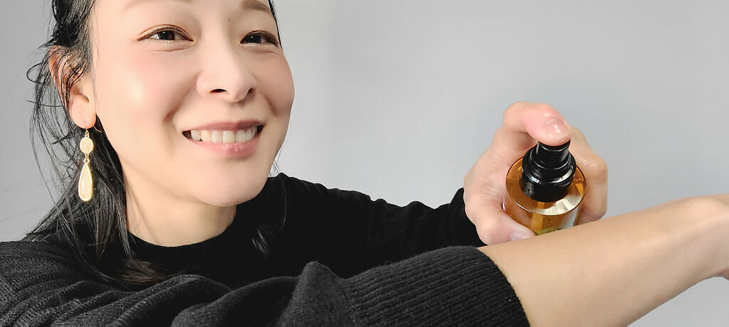 THE BODY SHOP ドライボディオイル オリーブのクチコミ「スプレータイプのボディ保湿オイル
ザボディショップの
・
・
ドライボディオイル オリ.....」（3枚目）