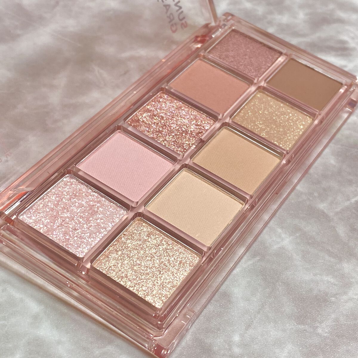 シーズナルブレンディングアイシャドウパレット/Peach C/アイシャドウパレットを使ったクチコミ（3枚目）