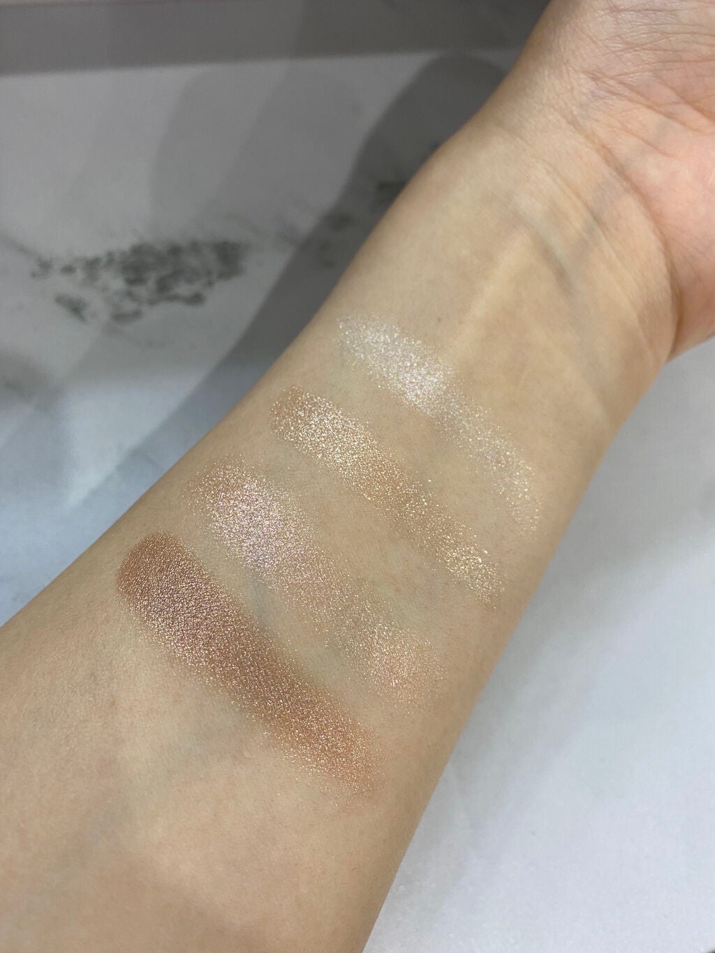 ピンク グロウ リュクス アイシャドウ パレット/BOBBI BROWN/アイシャドウパレットを使ったクチコミ(5枚目)