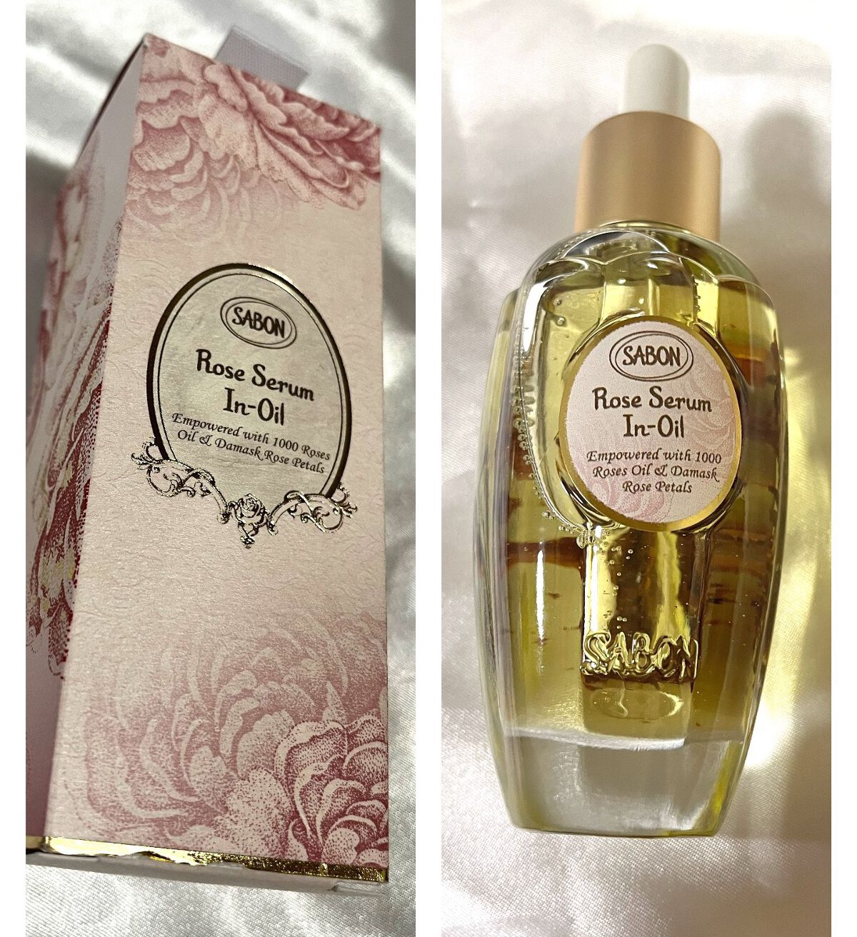 ローズセラムインオイル/SABON/フェイスオイルを使ったクチコミ(4枚目)