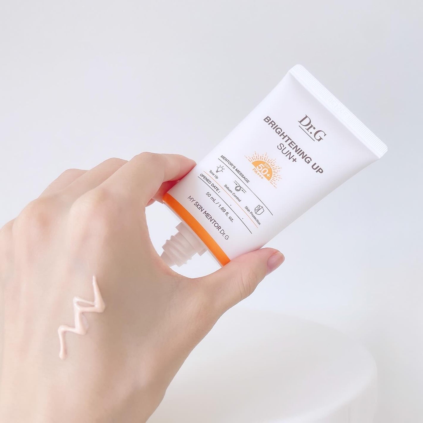 ブライトニングアップサンプラス/Dr.G/日焼け止めクリームを使ったクチコミ(5枚目)