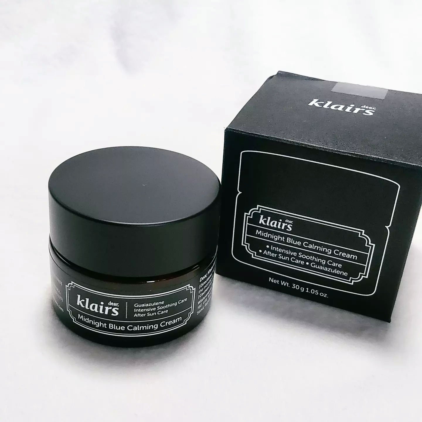 ミッドナイトブルーカーミングクリーム/Klairs/フェイスクリームを使ったクチコミ（1枚目）