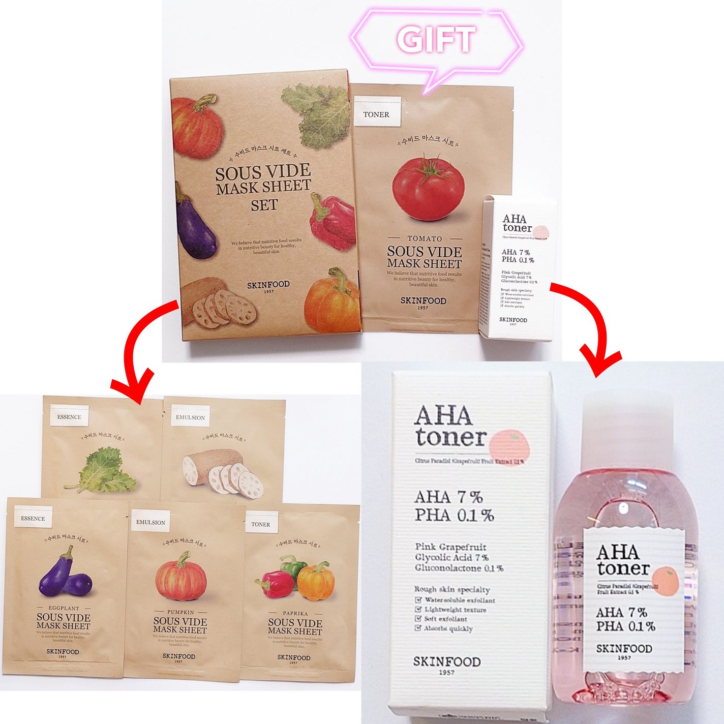 キャロットカロテン カーミングウォーターパッド/SKINFOOD/トナーパッドを使ったクチコミ(4枚目)